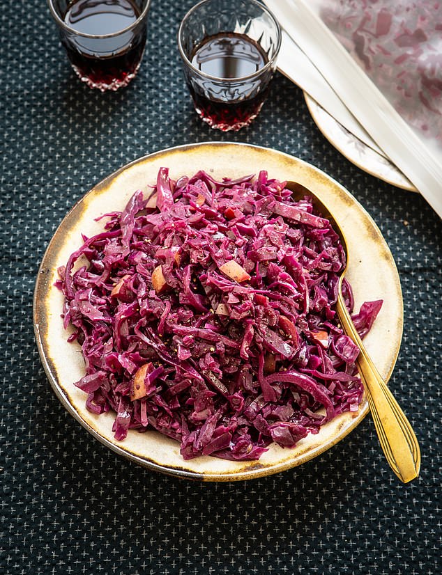 This vibrant side dish can be cooked, cooled and frozen long before Christmas day arrives and reheated when the time comes