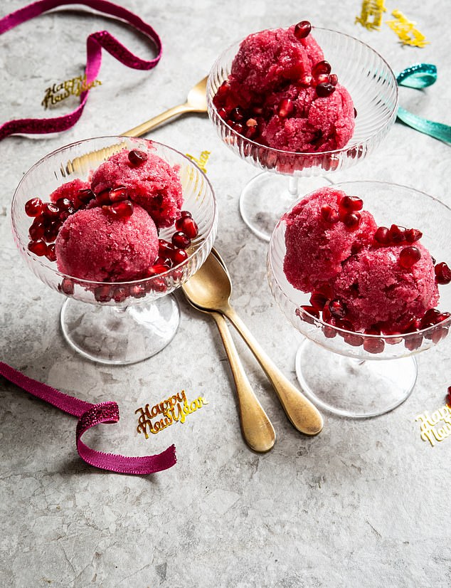 Ditch Christmas pudding for this refreshing and light sorbet that will be a highlight of your Christmas feast