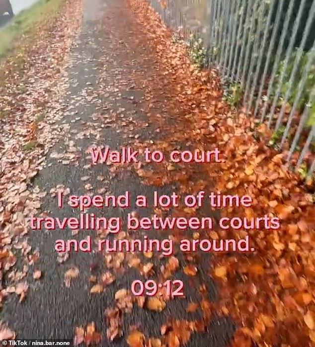 One legal source said the content 'sums up the attitude' of young barristers