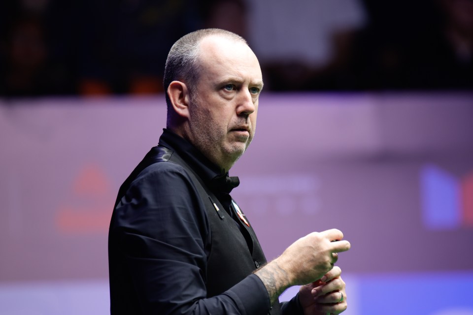 Mark Williams focusing during the Xi'an Grand Prix 2025.