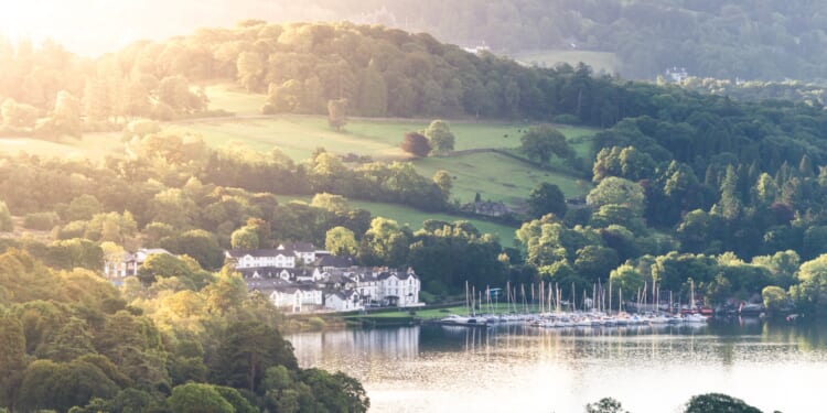 I stayed at the serene Lake District resort right on the lake with outdoor infinity pools and BBQ restaurants