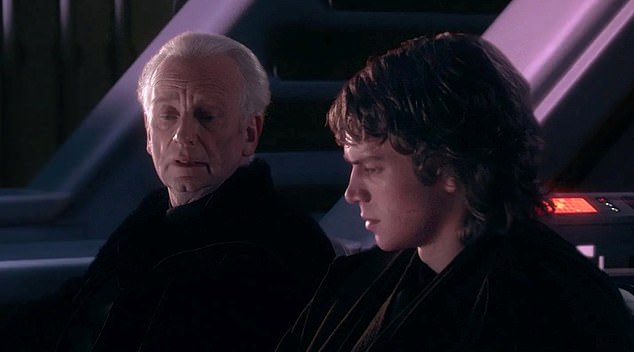 Sir Tom also contributed to the above pivotal scene in Star Wars: Episode III - Revenge of the Sith where Anakin Skywalker meets with Supreme Chancellor Palpatine