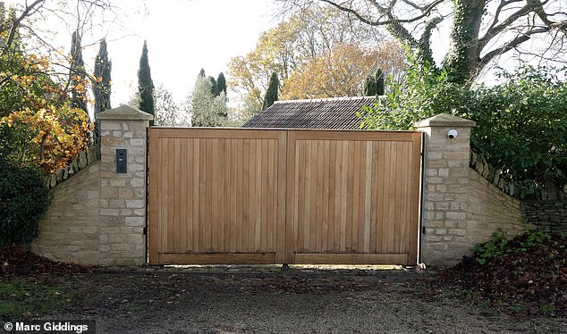Tucked away in a quaint village, the mansion has a small one-bedroom former cattle shed, which is an unlikely destination for the royal outcast