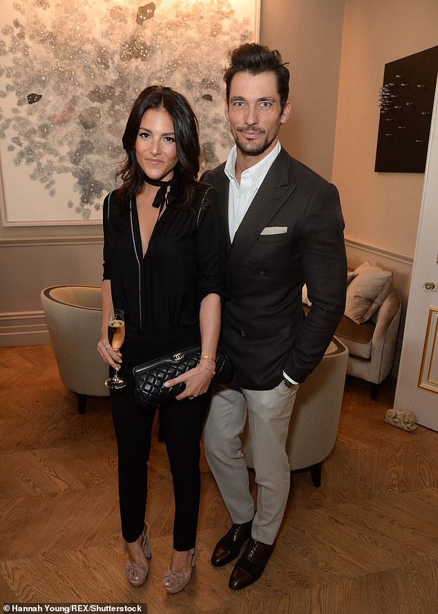 Gandy and his partner Stephanie Mednoros share two young daughters, Matilda and Tabitha