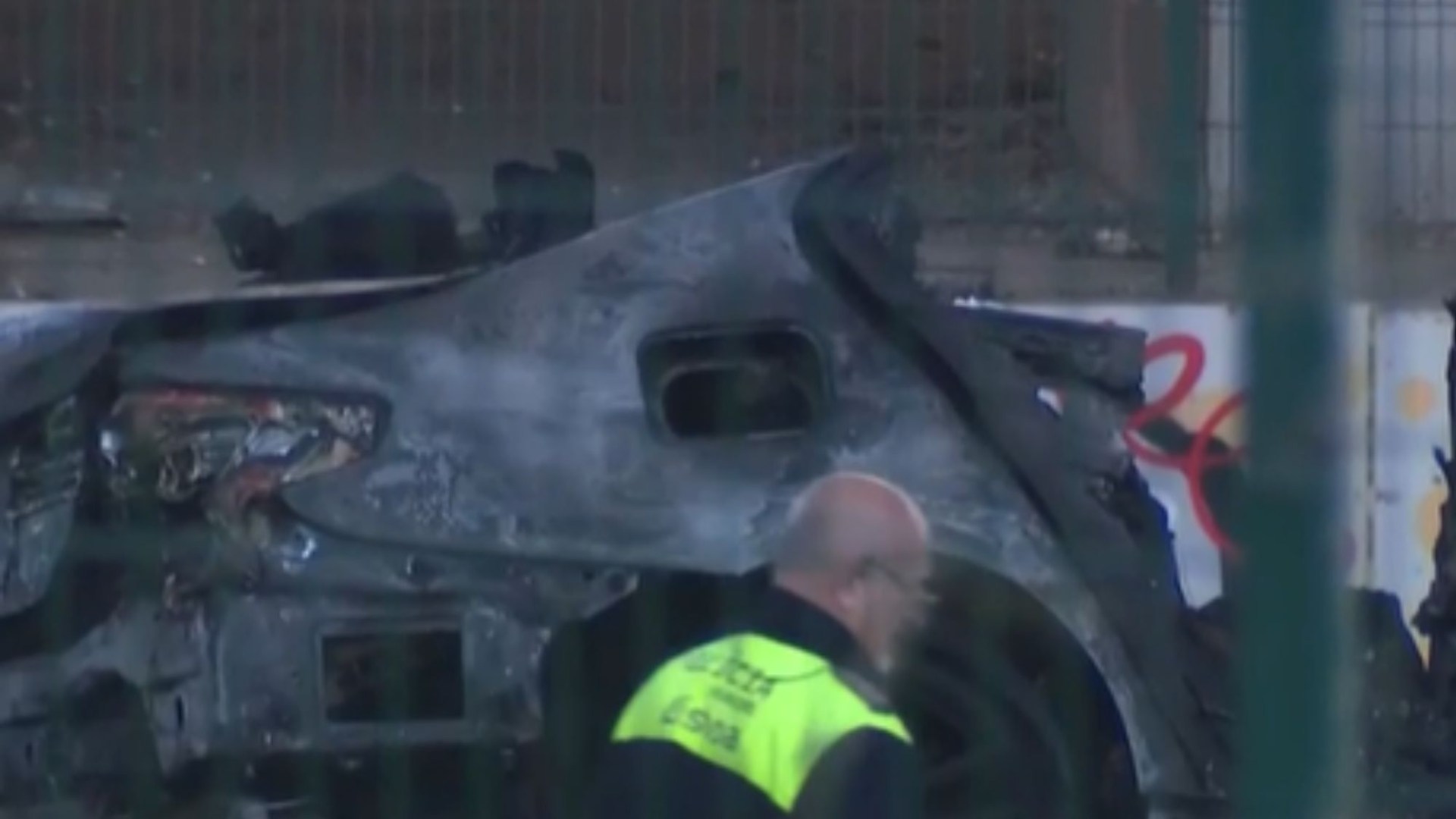 Six people killed in horror fireball crash near US Embassy in Lisbon after BMW 'lost control'