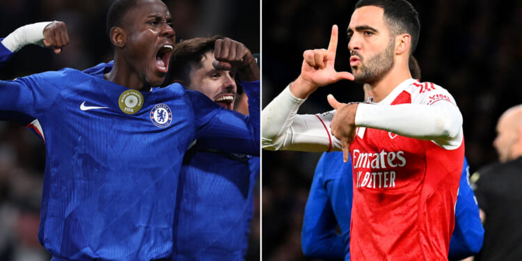 Honours even in ill-tempered Premier League table-topping clash after Moises Caicedo red card