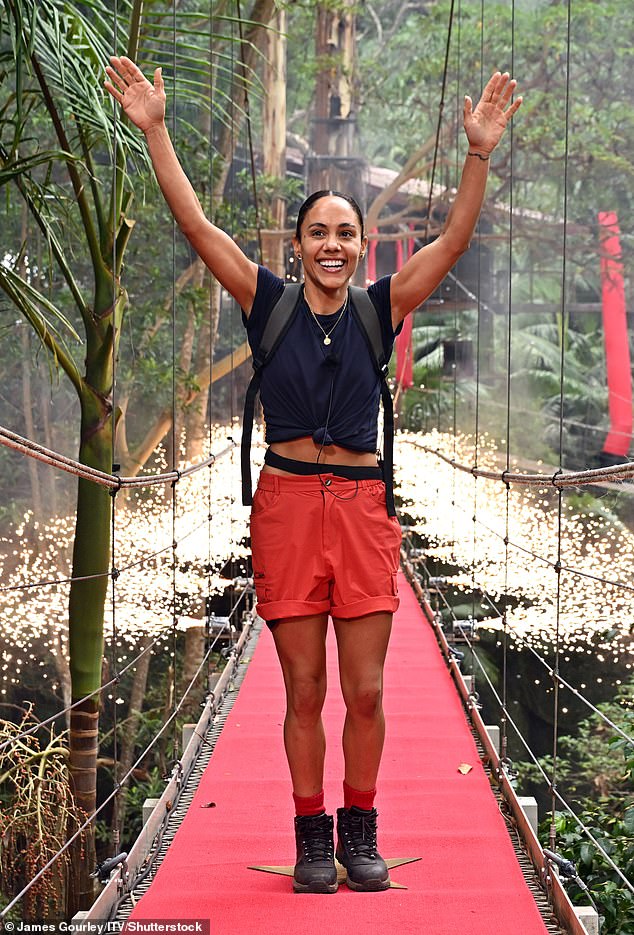 It comes after the Football First pundit opened up about how she snuck in the salt in an interview since with the Daily Mail after being the contestant to be voted off the show