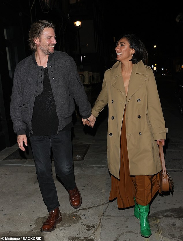 The 48-year-old shared intimate details of her dating life, she said: 'He’s not just good-looking, he’s a beautiful soul. He’s free-spirited and has really great energy'