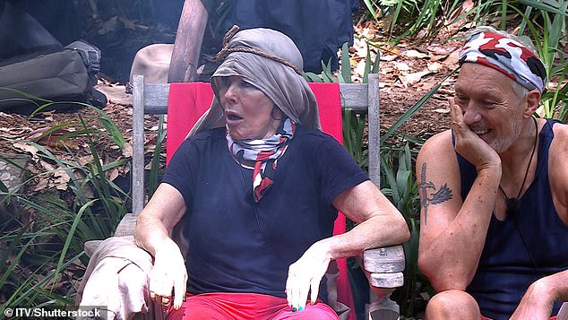 And it appeared Ruby also had something to say about Vogue tending to the fire as she whispered to Ginge: 'she just destroyed it, she doesn't know what she's doing...'