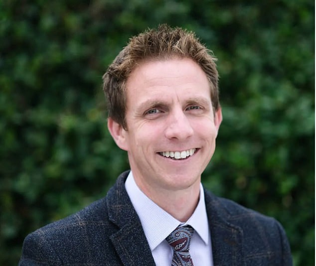 Hunter Hall, a prep school in rural Cumbria, is crowdfunding for the money ahead of its deadline of this coming Wednesday (pictured: head teacher Paul Borrows)