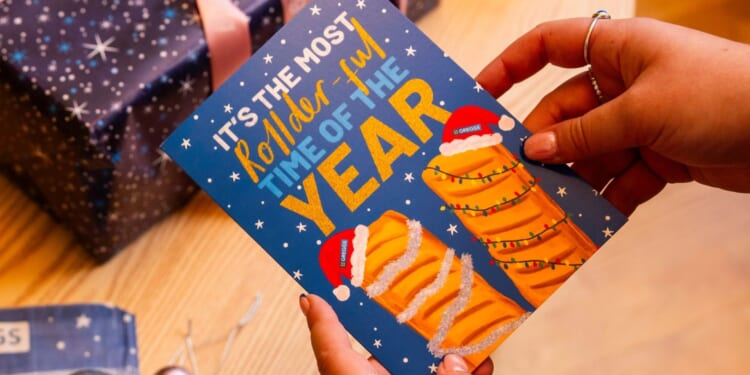 Greggs unveils range of Christmas cards — and they come with a hidden festive treat