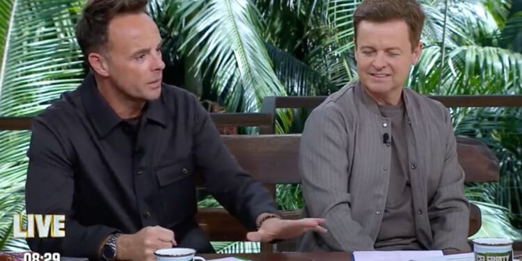 Ant McPartlin and Dec Donnelly 'go missing' after I'm A Celeb host is struck down with illness