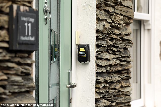 Quiet streets of quaint homes are taken over by holiday rentals recognisable by the coded key boxes