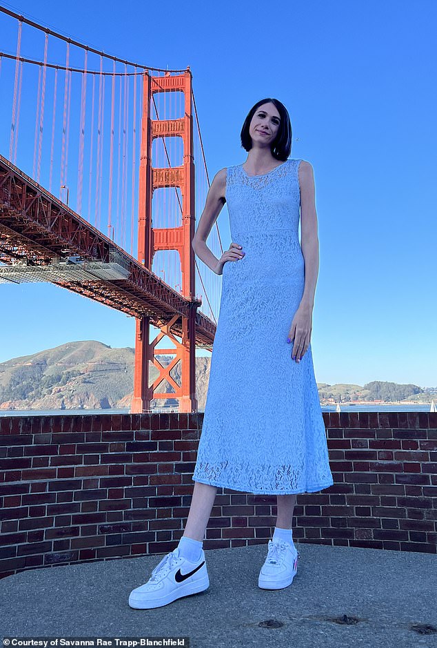 A 6ft 8.5in woman has laid bare the harrowing realities of being so big... from dealing with guys who only want to date her because of her height to not being able to fit in most cars