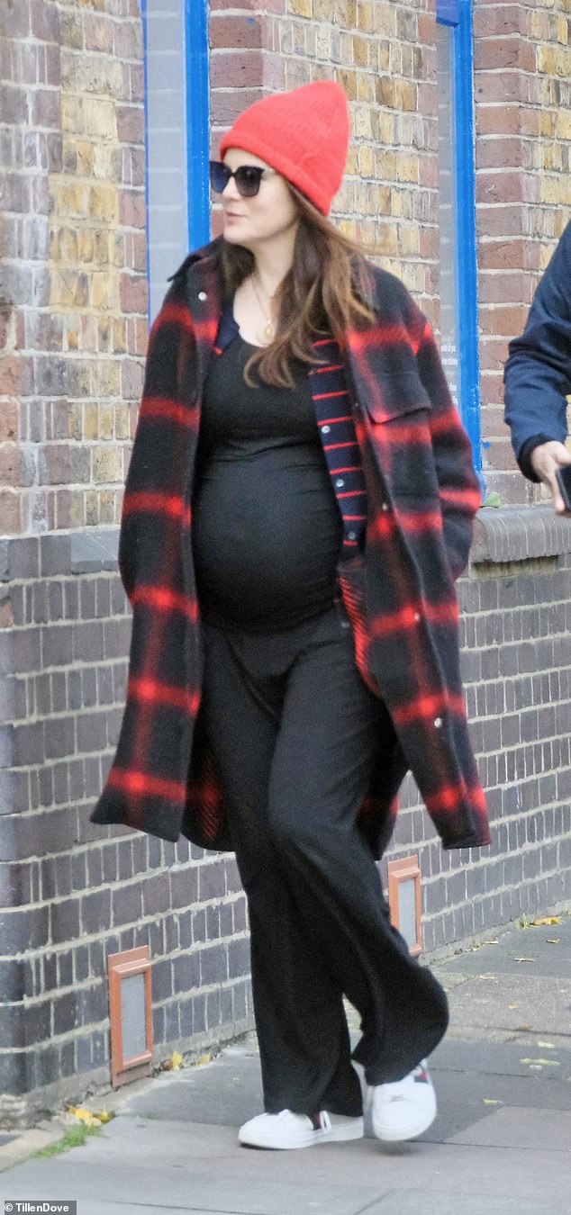 Michelle Dockery (pictured) is about to take on another role of a different kind as she prepares for motherhood