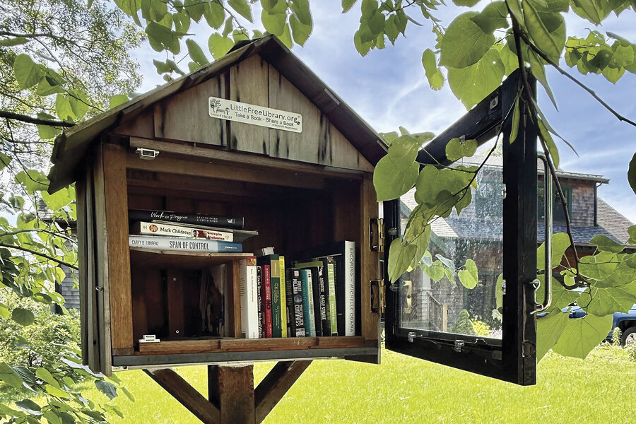 A cupboard of books: Singing the praises of Little Free Libraries
