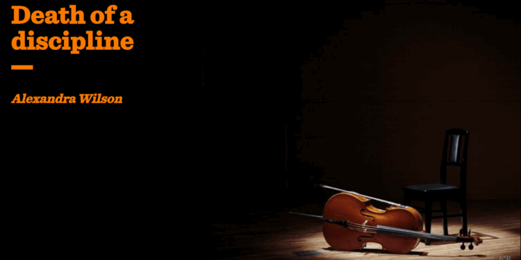 A discipline in danger | Alexandra Wilson