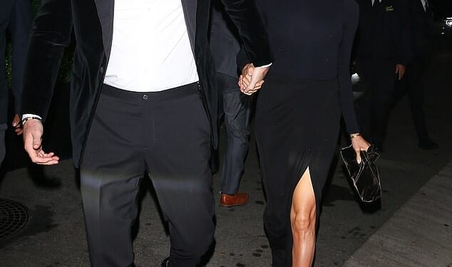 Prince Harry looked 'fed up of being paraded' and could not 'stage the rictus' grin as he attended Kris Jenner's star-studded 70th birthday party, a royal expert has told the Daily Mail