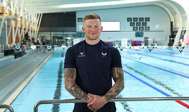 Adam Peaty admitted his family were 'ashamed' of him and wished he'd spent more time with them after he 'changed' following his Olympic success in an unearthed excerpt from his autobiography (Seen in 2024)