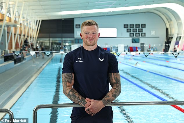 Adam Peaty admitted his family were 'ashamed' of him and wished he'd spent more time with them after he 'changed' following his Olympic success in an unearthed excerpt from his autobiography (Seen in 2024)