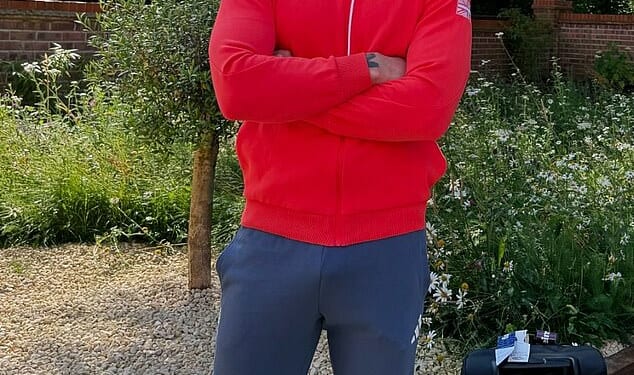 Adam Peaty's brother has been arrested over allegations he sent threats to the the sportsman during his stag weekend; pictured Adam Peaty