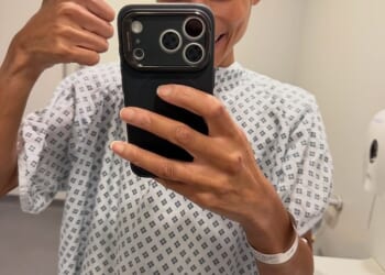 Adele Roberts revealed she has had another cancer scare on Instagram on Wednesday as she has surgery to remove a lump in her neck