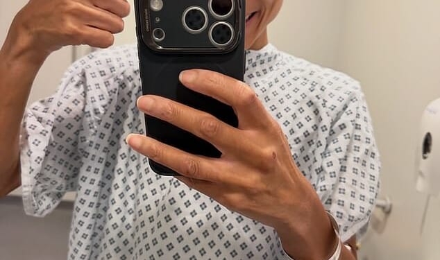 Adele Roberts revealed she has had another cancer scare on Instagram on Wednesday as she has surgery to remove a lump in her neck