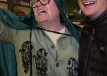 He may have left the Scottish castle but Alan Carr isn't ready to hang up his Traitors cloak just yet. The comedian, who won the Celebrity show, was in the party spirit on a night out