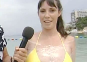 Alex Jones has confessed she appeared on raunchy 90s Magaluf dating show Prickly Heat where 'everyone was having sex'