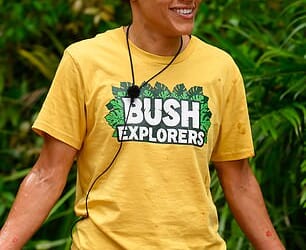 Alex Scott (left) and Kelly Brook are at risk of being voted out of I'm A Celebrity... Get Me Out Of Here! during the first elimination on Friday night