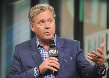 Chris Hansen discusses "Crime Watch Daily" at Build Studio on May 9, 2017, in New York City.