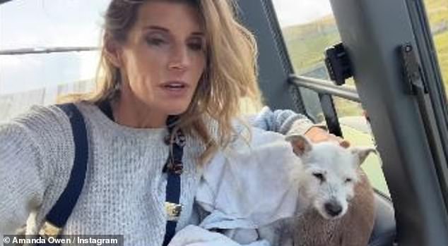 Amanda Owen has been left devastated as she announced the death of her beloved family dog to fans