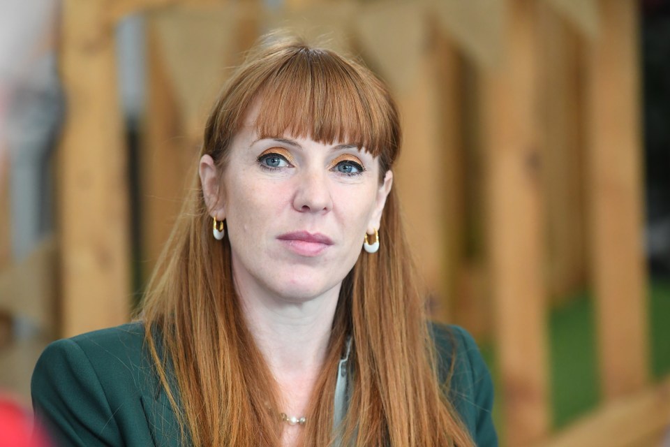 Deputy Labour leader Angela Rayner.