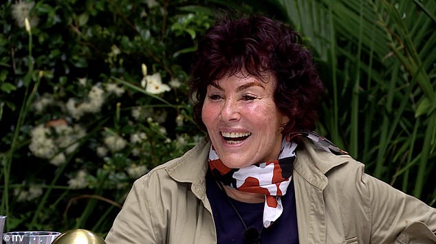 Ruby watched on as they were the first celebrities to take part in a gruelling trial