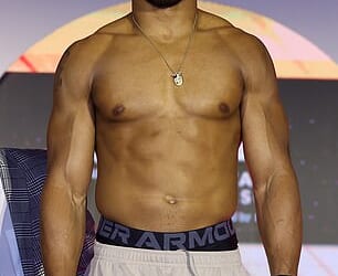 Joshua has a huge size advantage