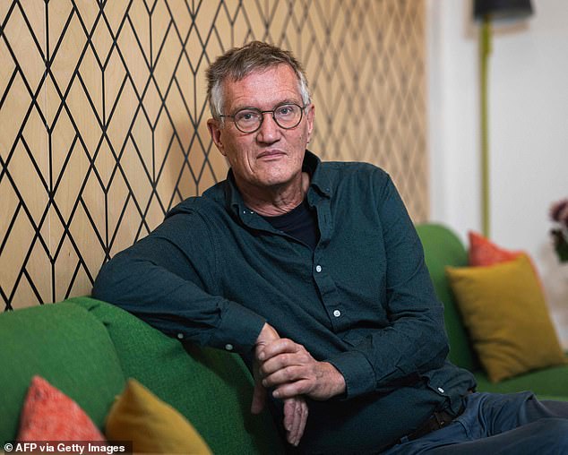 In a memoir charting the pandemic in his eyes, Dr Anders Tegnell (pictured in October 2023) said it was obvious the virus would not be over by summer 2020. As such, shutting down society for so long was off the cards, he said
