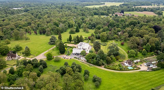 Pictured: Royal Lodge. Andrew will now move into a property on the private Sandringham estate and it's understood any accommodation he lives in will be privately funded by the King