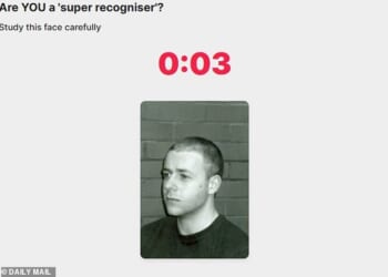 Would this blurry images be enough for you to spot someone in a crowd? If so, you might be a super recogniser