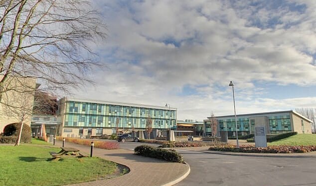 The 17-year-old was taken into custody after police raced to St Brendan's Sixth Form College (pictured) on Broomhill Road, Bristol, in response to a 'possible risk' on Tuesday just after 3pm