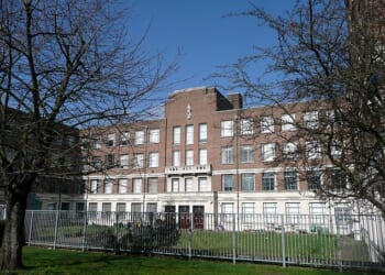 A boy suffered injuries which are not believed to be life-threatening at the college on Kings Road on Thursday afternoon