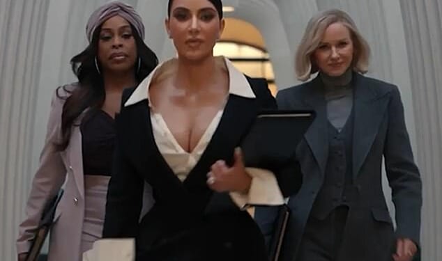 Kim Kardashian plays Allura Grant, a sassy young lawyer who teams up with friends Liberty Ronson (Naomi Watts) and Emerald Greene (Niecy Nash) to pioneer a feminist law firm