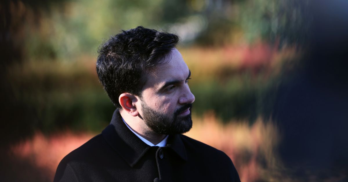 New York City Mayor-elect Zohran Mamdani speaks to the media in New York City on Nov. 24, 2025.