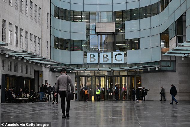 The person remains employed by the BBC, which has refused a request for comment (stock image)