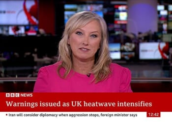 Martine Croxall (pictured as she was made to say 'pregnant people') is one of the main presenters of BBC News, having started work for the broadcaster more than 30 years ago, in 1991, and for its news programme in 2001