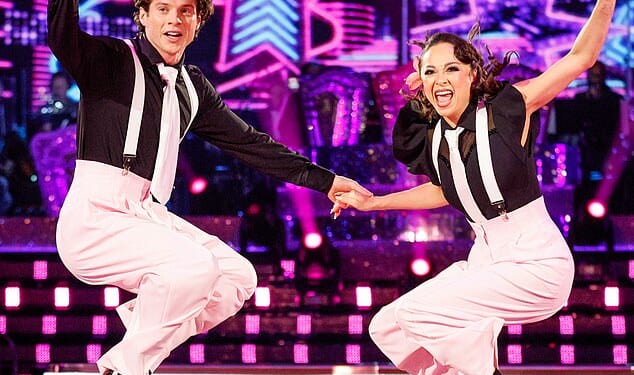 This year's Strictly Come Dancing stars Lewis Cope and Katya Jones