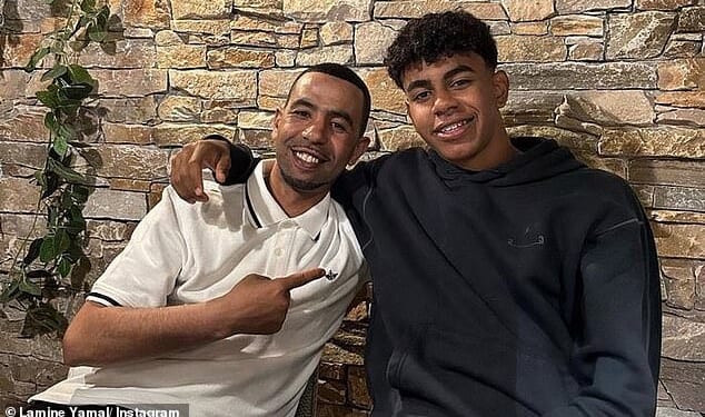 Lamine Yamal's father Mounir Nasraoui has hinted that he's engaged to his 23-year-old girlfriend