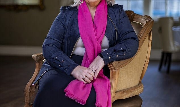 Baroness Newlove, who has died, pictured for the Daily Mail in 2020