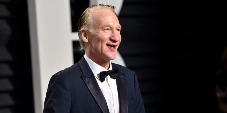 Television personality Bill Maher attends the 2017 Vanity Fair Oscar Party hosted by Graydon Carter at Wallis Annenberg Center for the Performing Arts on Feb. 26, 2017, in Beverly Hills, California.