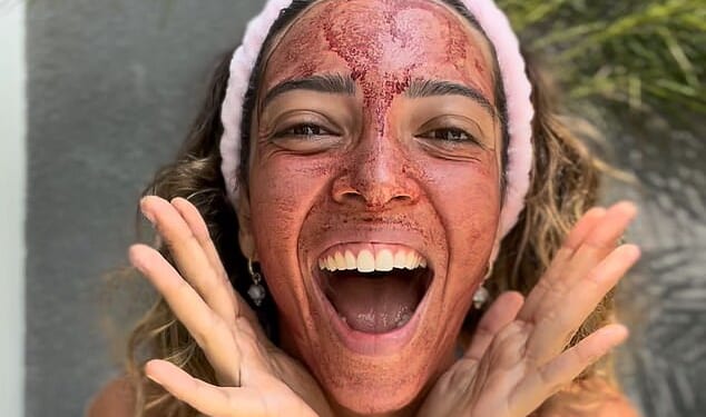 Sarah Sol, a 'menstrual cycle and womb healing educator', based in Egypt and Indonesia, has been using her own period blood as part of her skincare regime for years