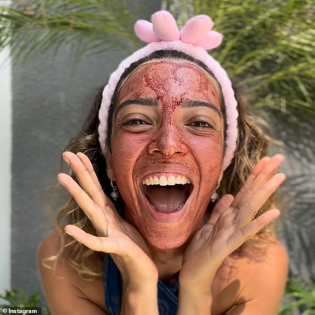 Sarah Sol, a 'menstrual cycle and womb healing educator', based in Egypt and Indonesia, has been using her own period blood as part of her skincare regime for years